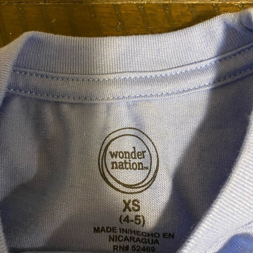 5/25 - Buy 5 for $25 Boy's Wonder Nation Toddler T-shirt - blue - XS- NWT 4/5 - Picture 3 of 4